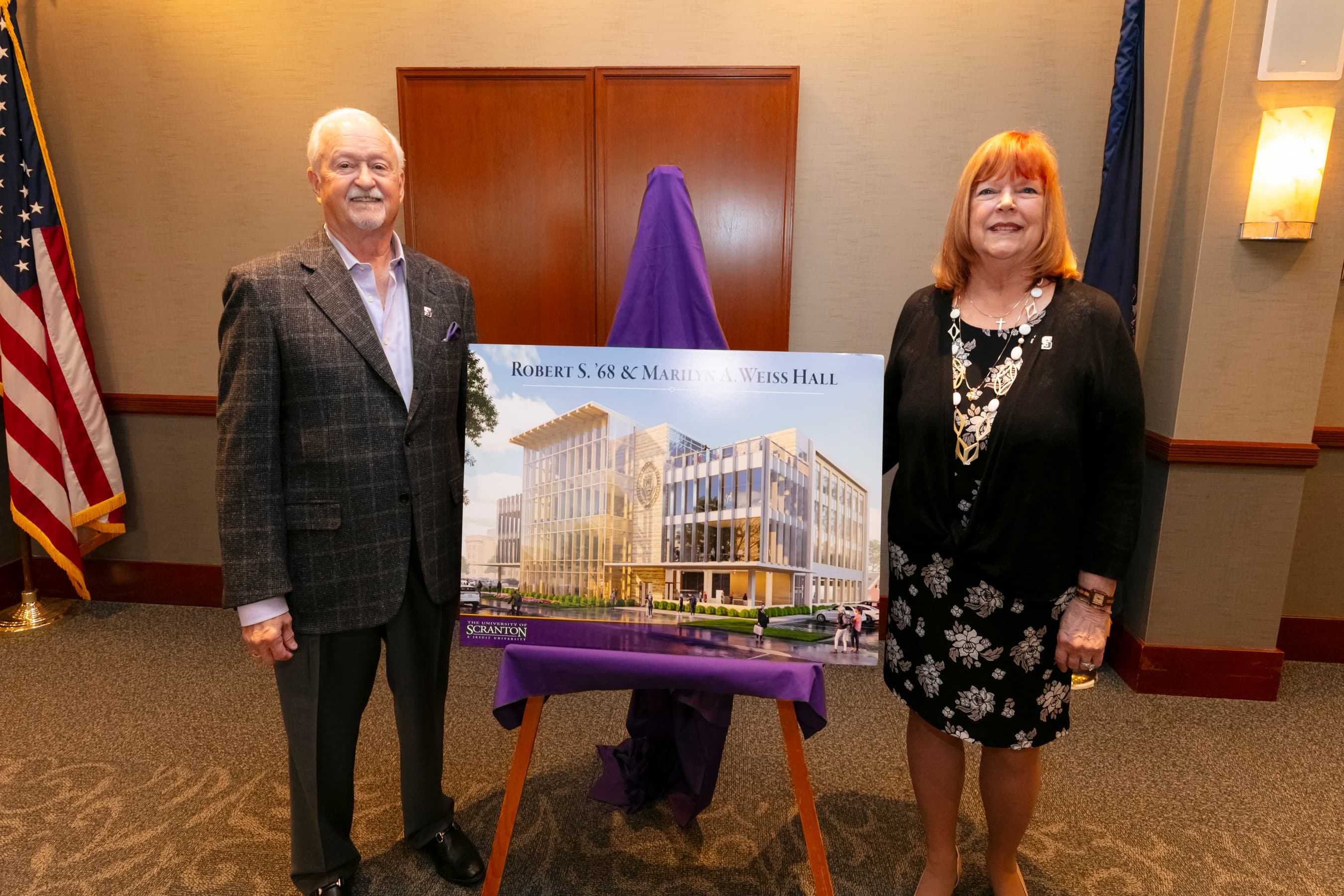 Weiss Hall Naming