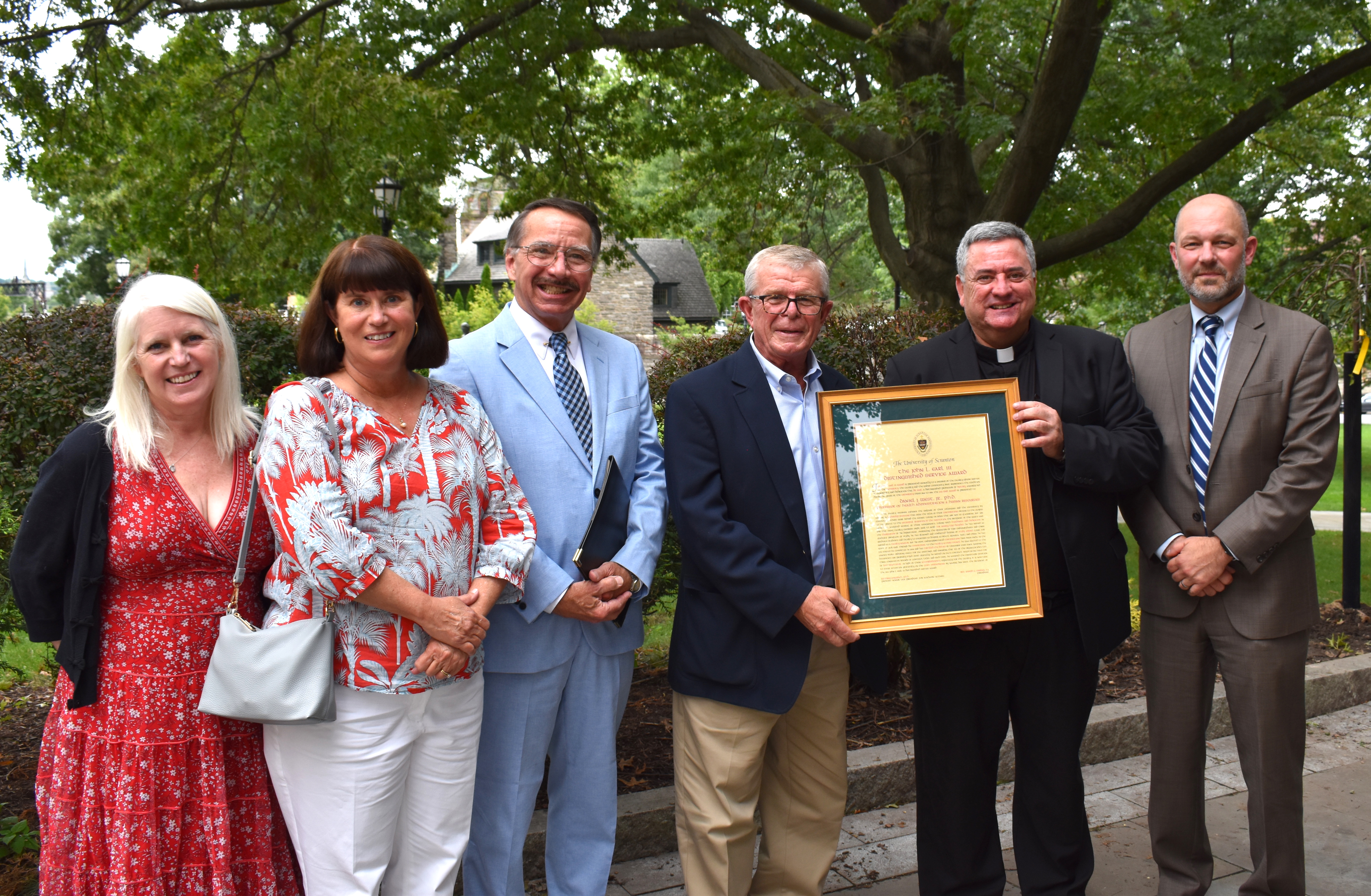 Dr. Daniel J. West, Jr., receives Earl Award