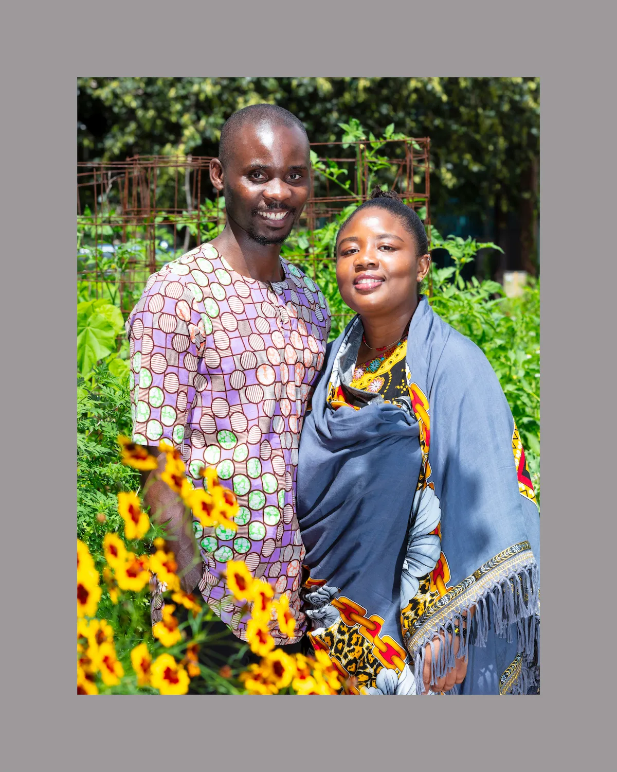 Ushu an dwife in colorful 