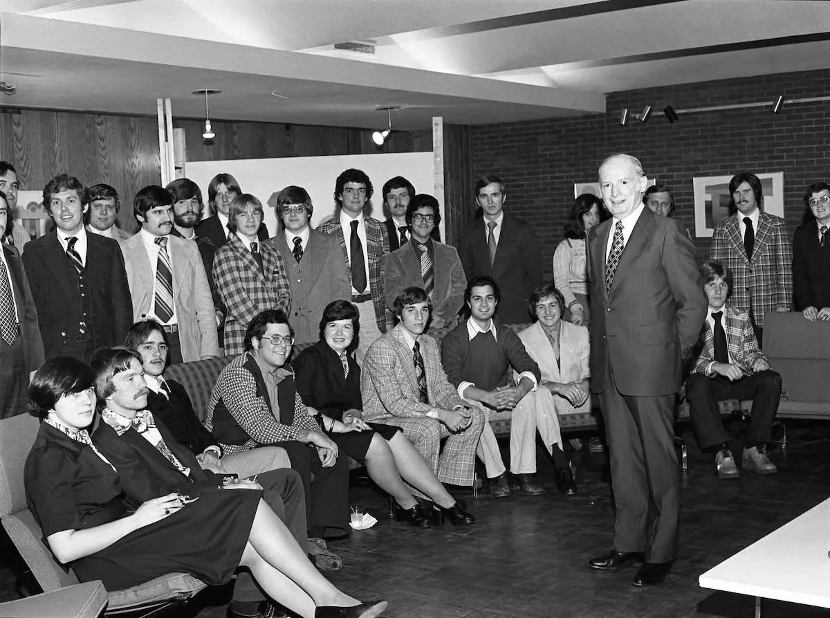 pre-law undergrad college students 1977