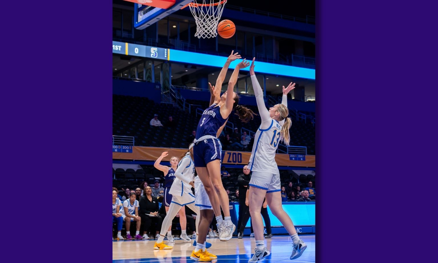 Scranton Women’s Basketball Makes History With Stunning Win Over Pitt