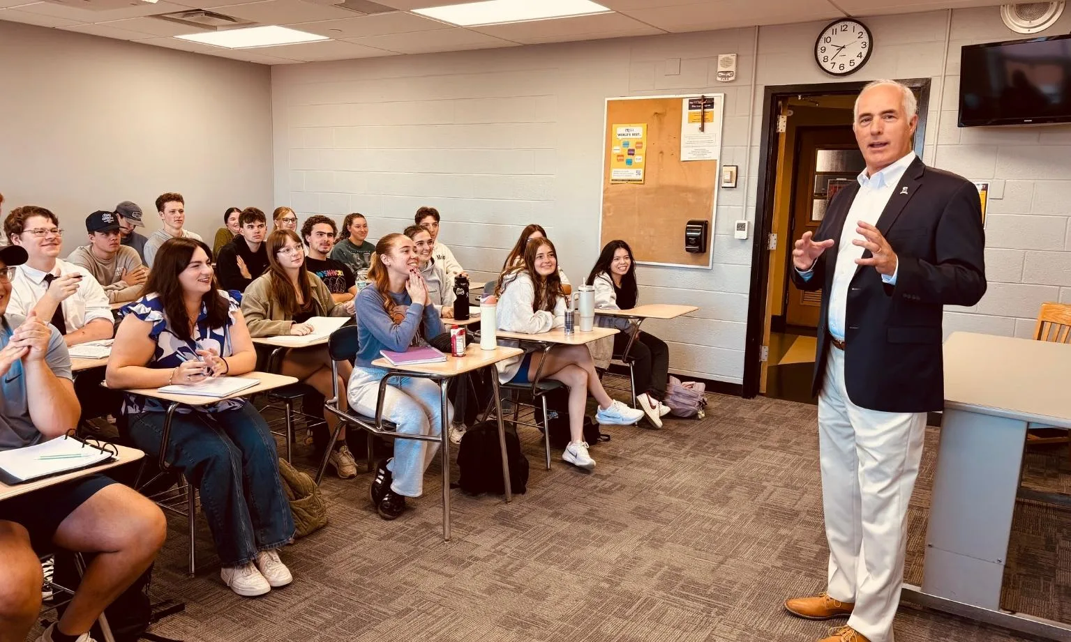 'Of Those to Whom Much Is Given’: Bob Casey Inspires the Next Generation of Leaders banner image